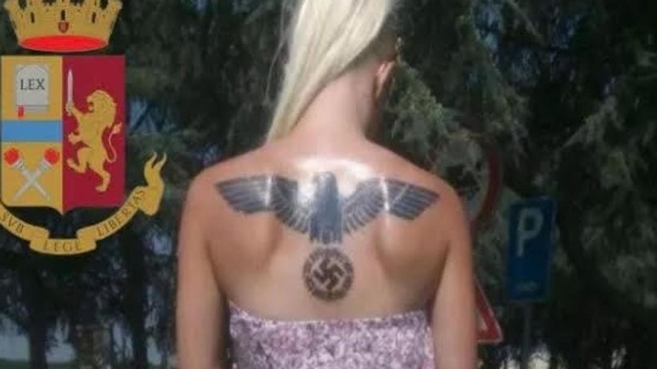 Detuvieron a "Miss Hitler 2019": la acusan de crear un partido nazi en Italia