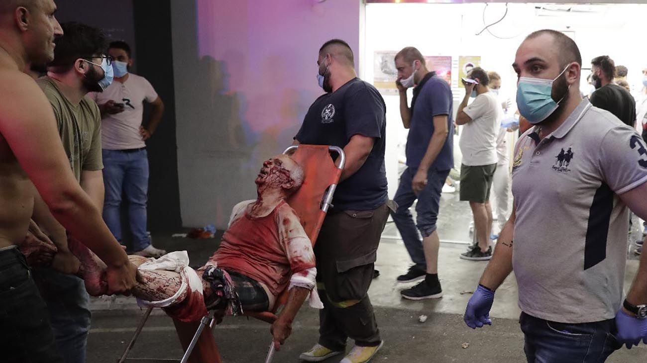 Trágica explosión en Beirut: ya son al menos 50 muertos y más de 2.700 heridos