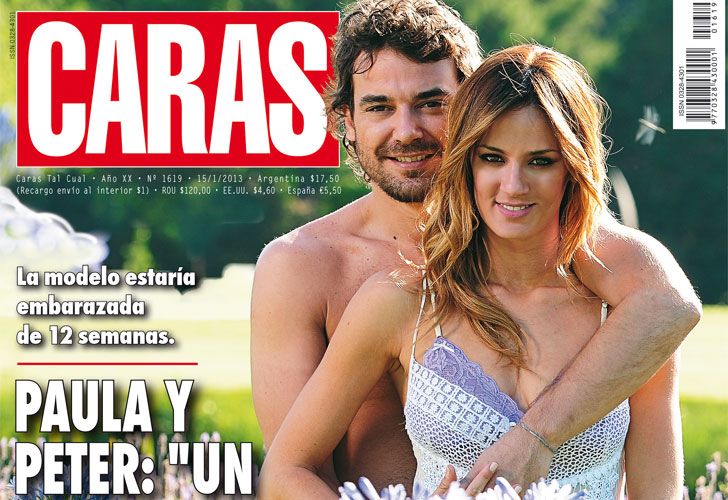 Paula y Peter, embarazados