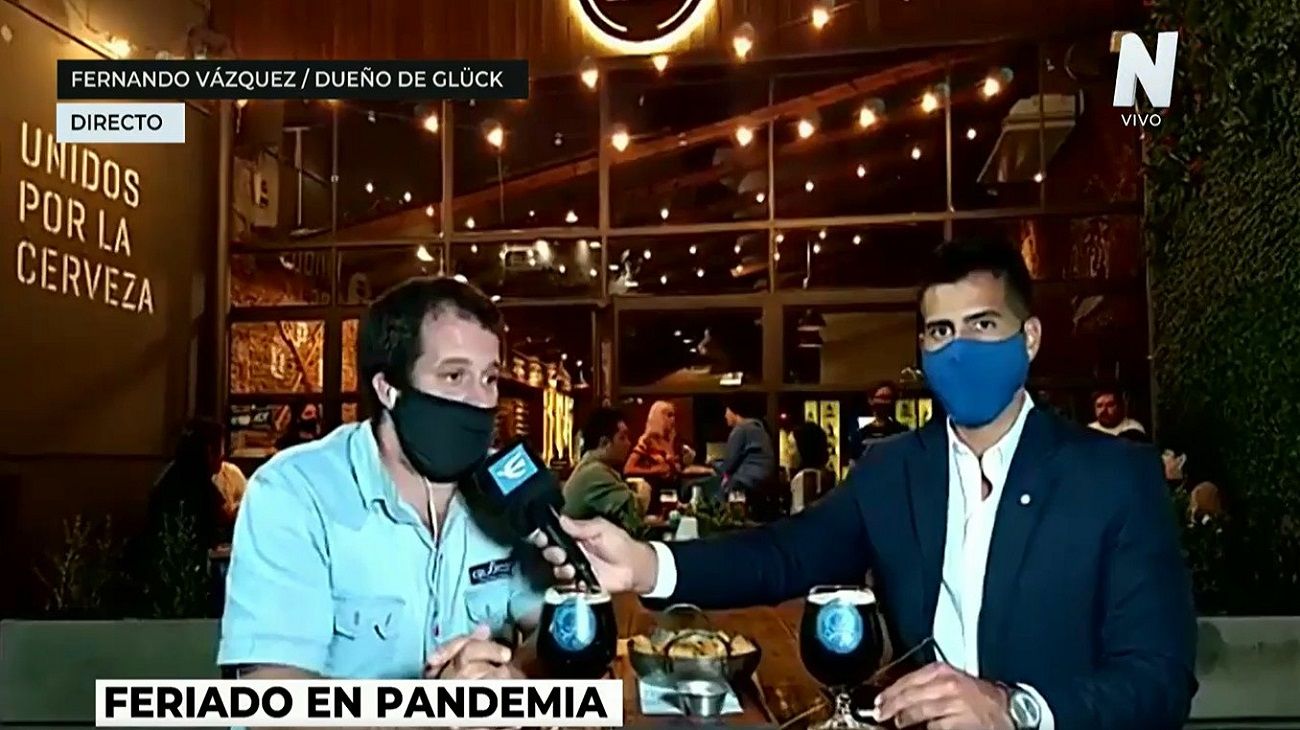 Así se vive el fin de semana largo en los bares de Palermo