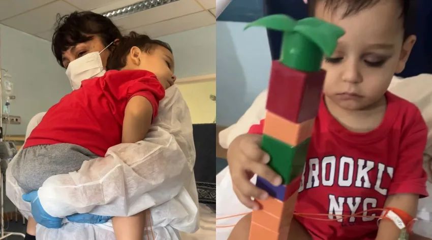 Felipe inicia un tratamiento prolongado en el Garrahan: estiman al menos un año de lucha contra el neuroblastoma