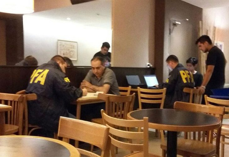 Así detuvieron al intendente de Rio Turbio, Atanasio Pérez Osuna