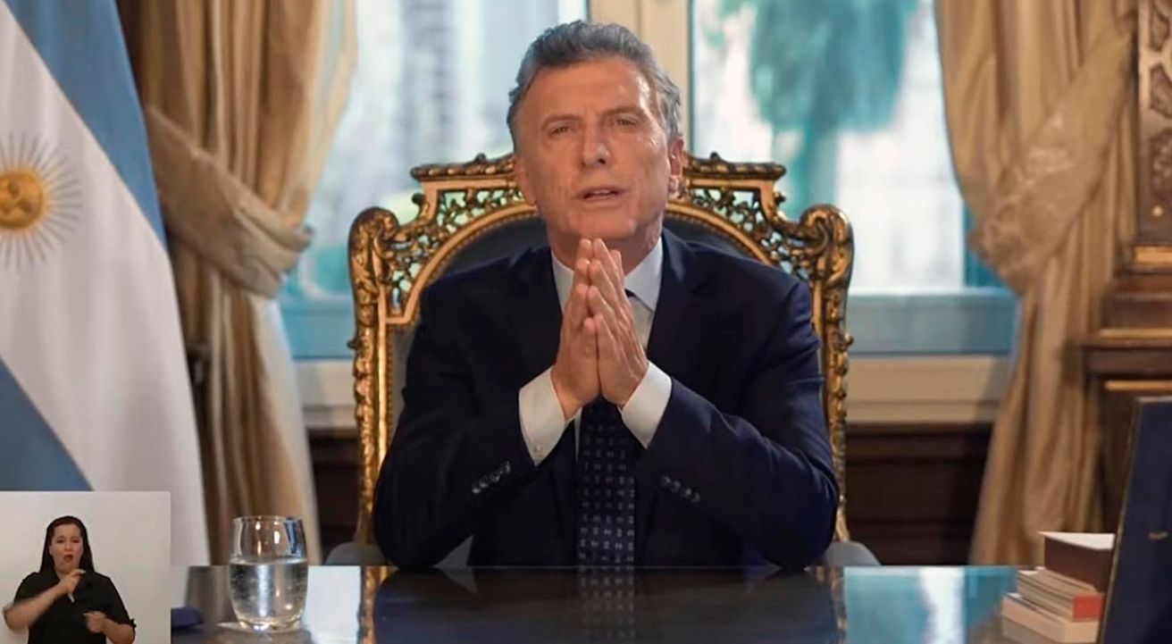 Las diez frases más impactantes de Mauricio Macri en cadena nacional