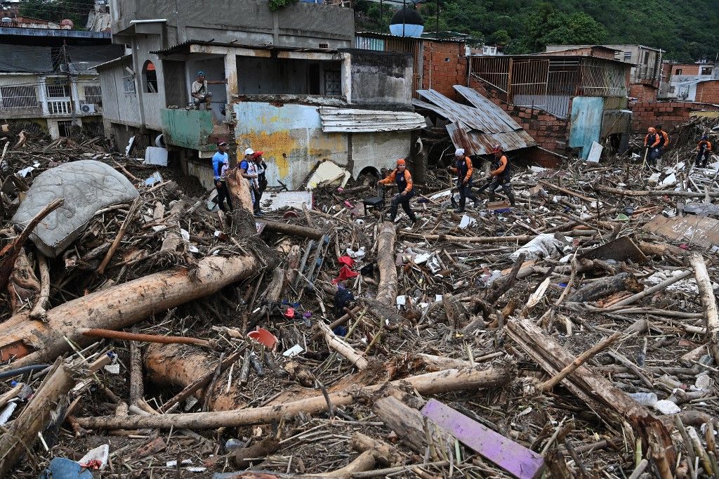 Fotos: trágico deslave en un pueblo de Venezuela dejó decenas de muertos y desaparecidos