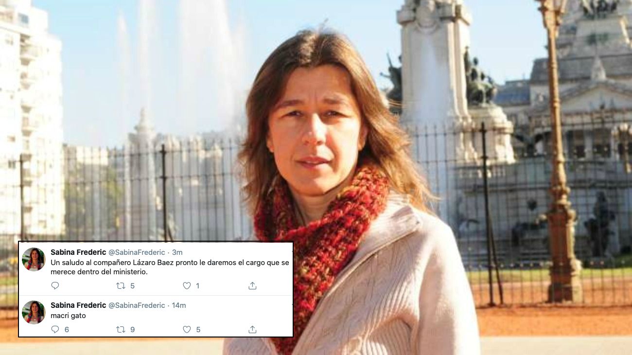 Hackearon la cuenta de Twitter a Sabina Frederic, la ministra de Seguridad