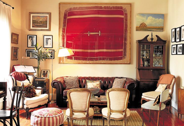 Casa con disfraces, sin reformas y con un estilo único