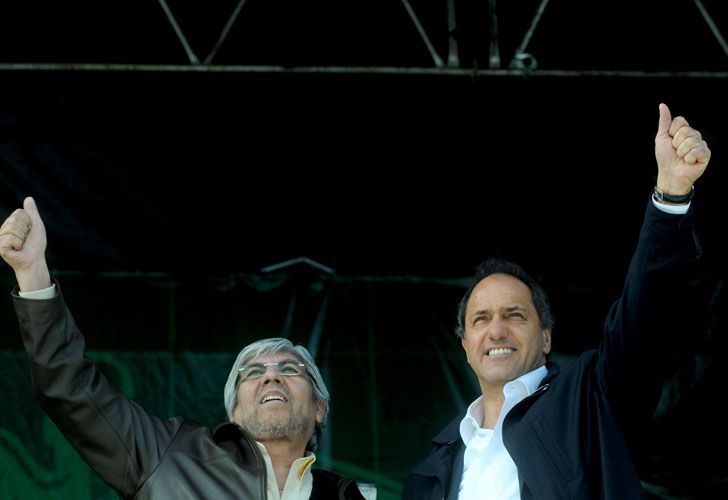 Moyano: "Nos gustaría que Scioli fuera un poquito más enérgico"