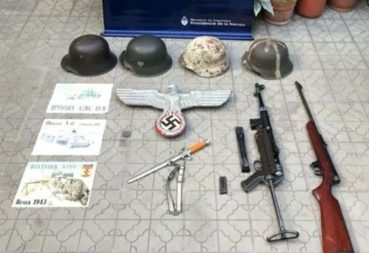 Secuestraron una colección de objetos nazis en Salta