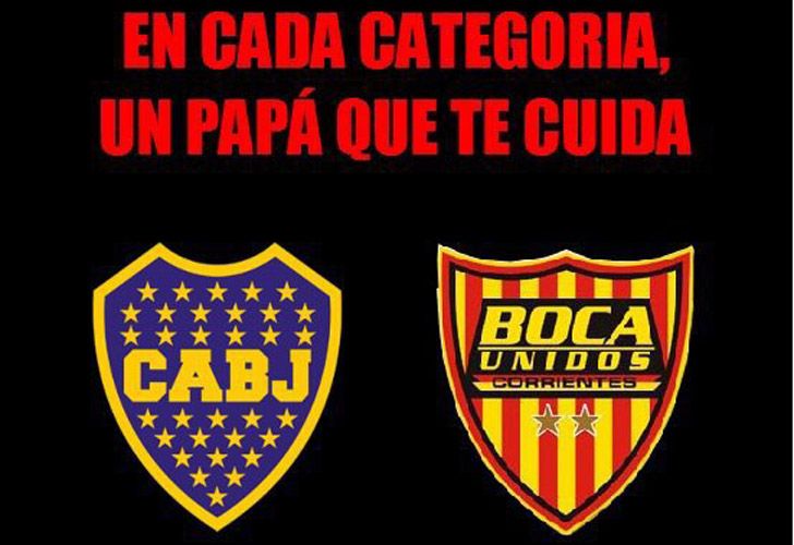 Boca aprovecha para reírse de River