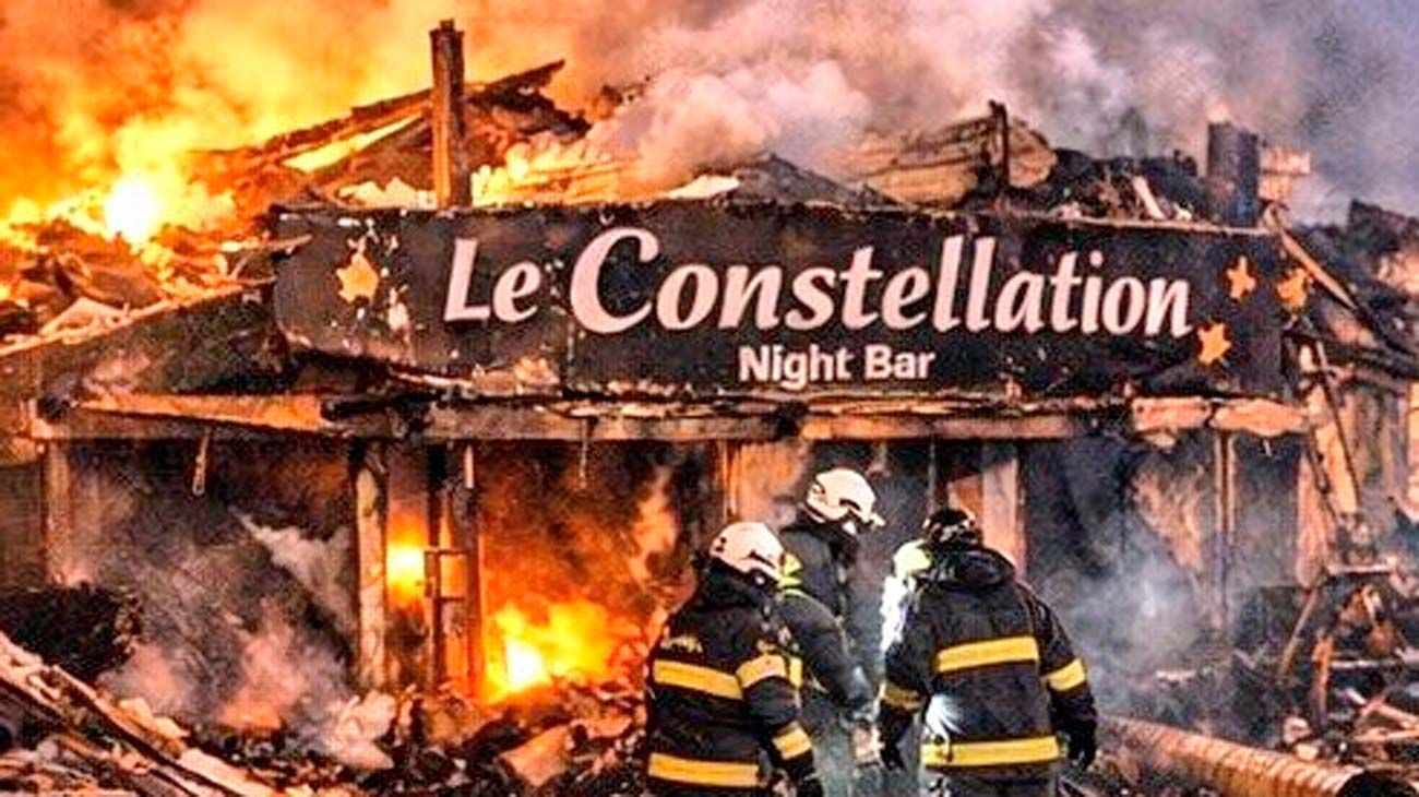 Revelan un video inédito de la tragedia de Año Nuevo en Suiza