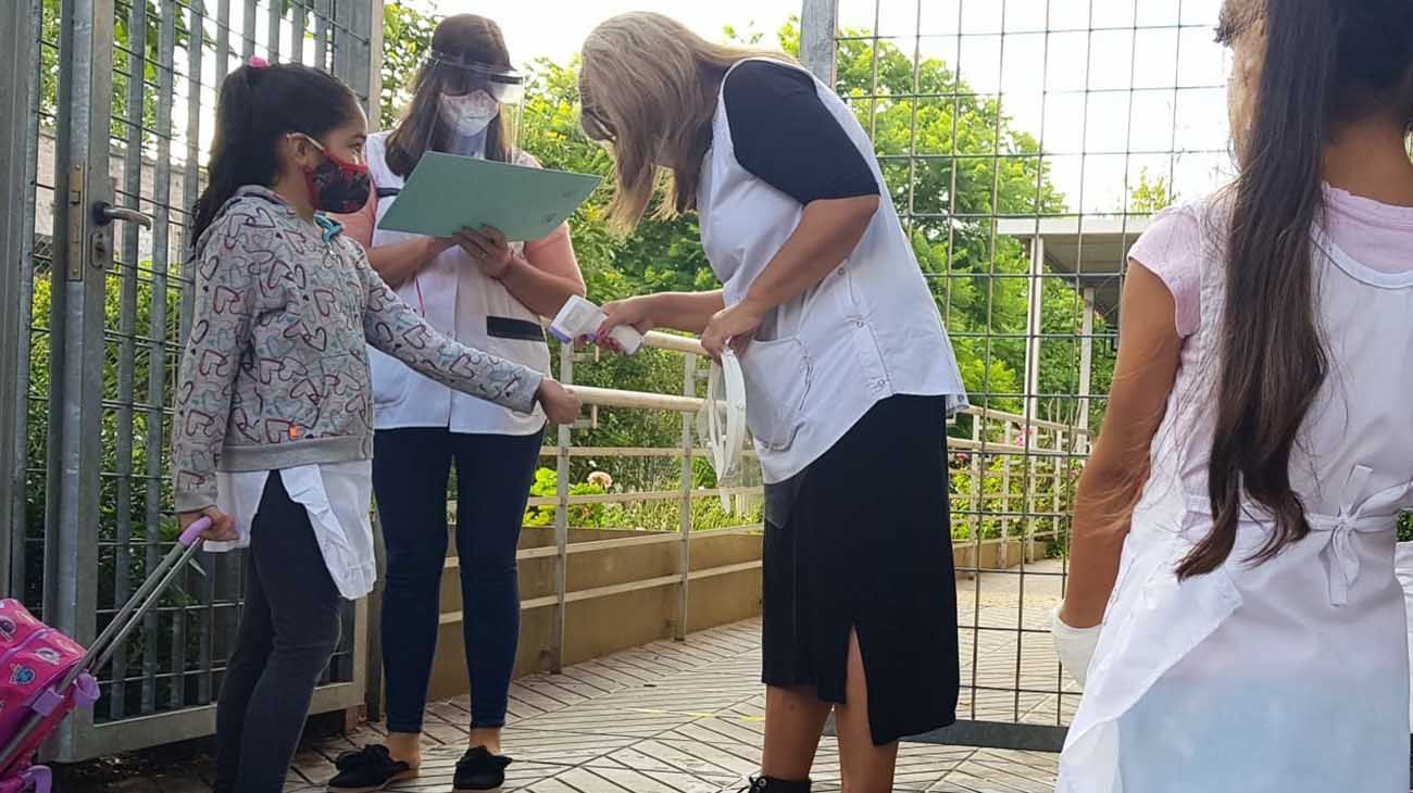 Así fue el regreso a las clases en la Ciudad de Buenos Aires
