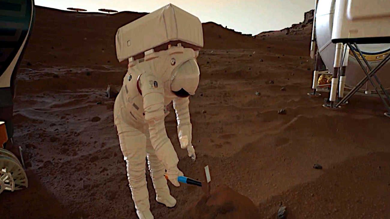Así usa realidad virtual la NASA para entrenar a los astronautas que viajarán a la Luna en la misión Artemis III