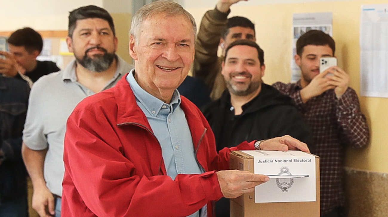 Juan Schiaretti: "Vamos a hacer una buena elección"