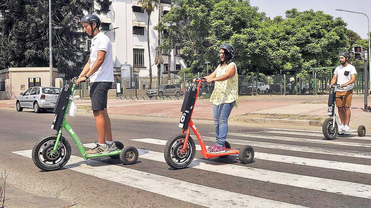 Lanzan prueba piloto para que circulen los monopatines eléctricos