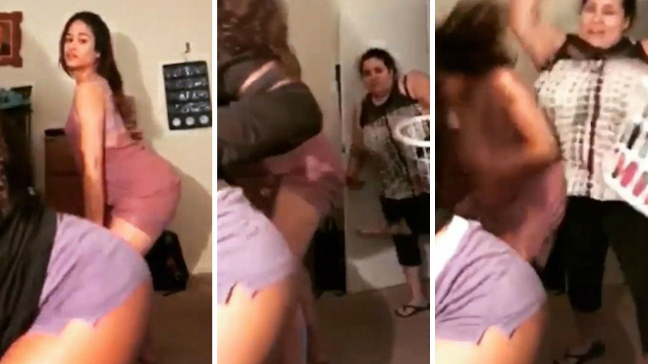 El hilarante momento en que una mujer descubre a sus hijas bailando sensualmente