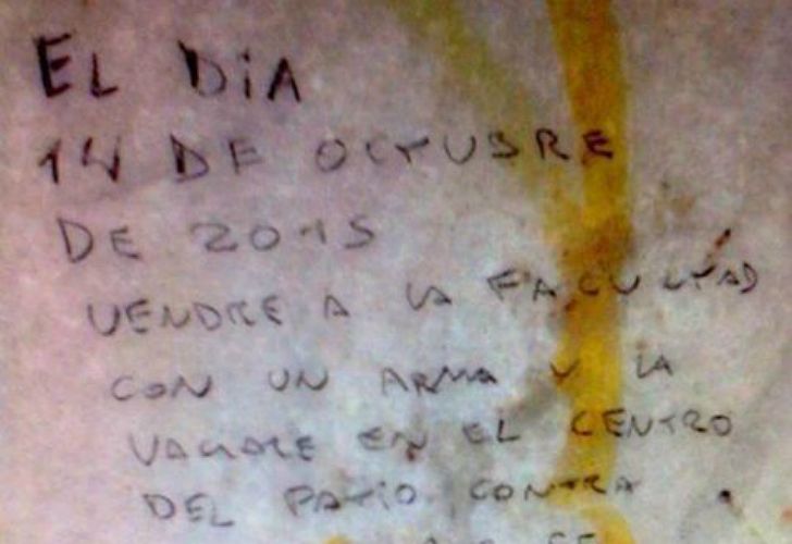 Difunden presunta amenaza de masacre en la UBA