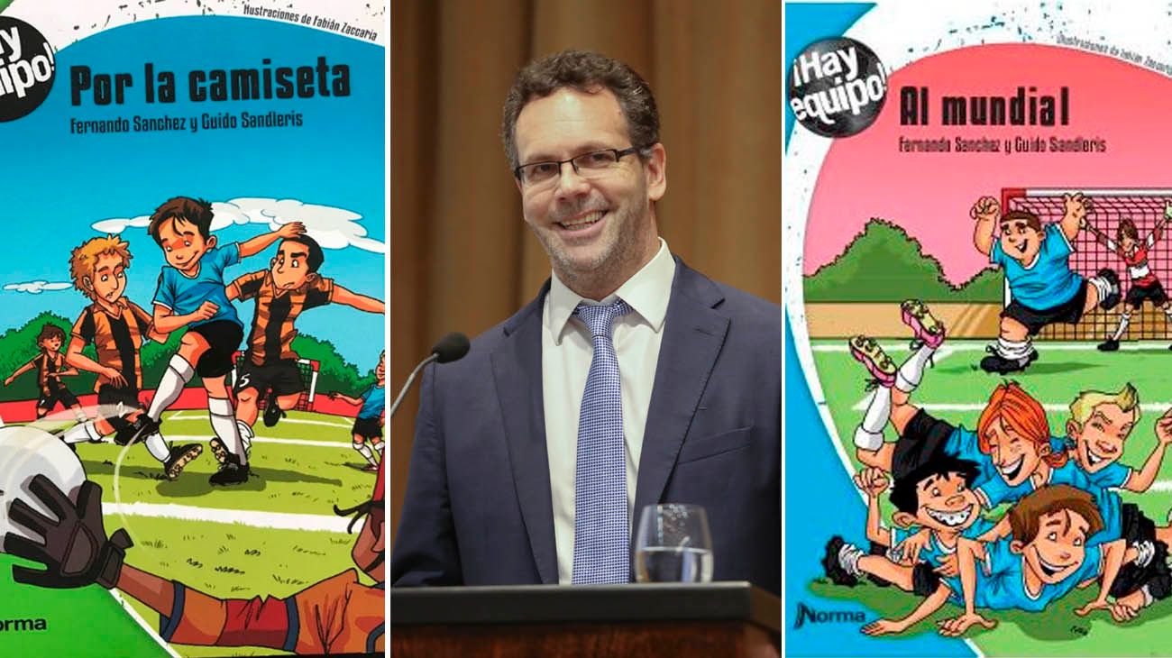 Guido Sandleris, presidente del Banco Central, escribió libros para chicos