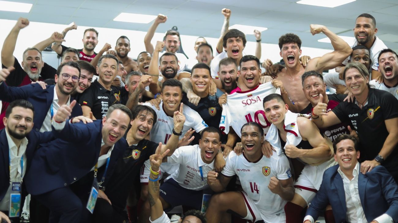 Venezuela, golazo y sorpresa en Brasil: 1 a 1