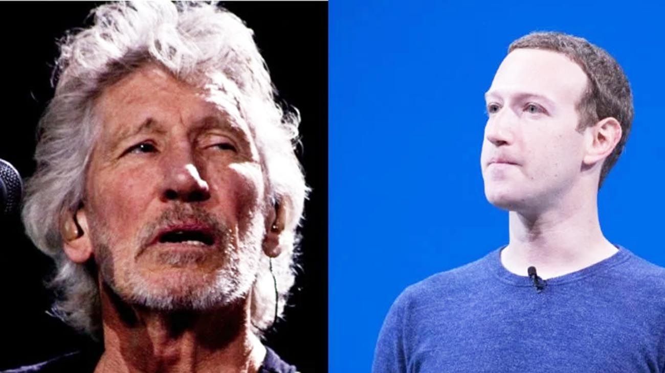 Roger Waters insultó a Mark Zuckerberg y generó polémica en las redes