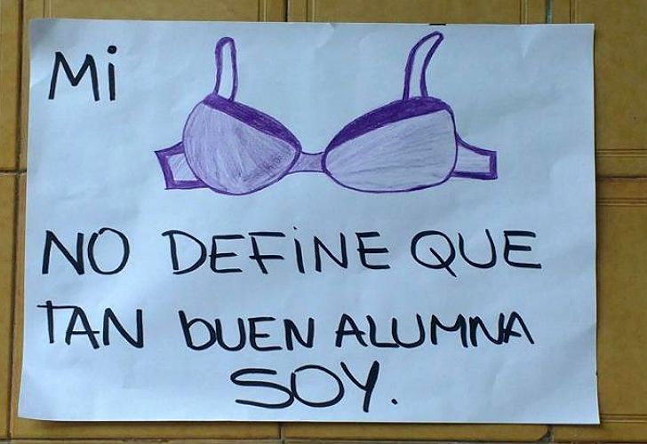 ¿Se puede ir sin corpiño al colegio? Convocan a una protesta en Educación