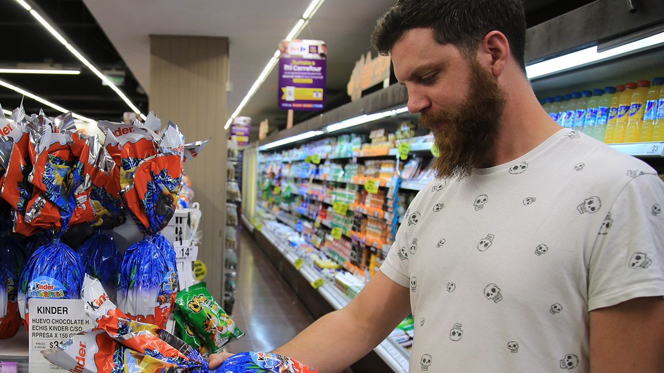 La "canasta de Pascuas" es un 85,75% más cara que en 2018
