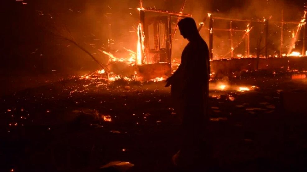 El milagro en medio de los incendios: un vecino contó la verdadera historia detrás de la Virgen