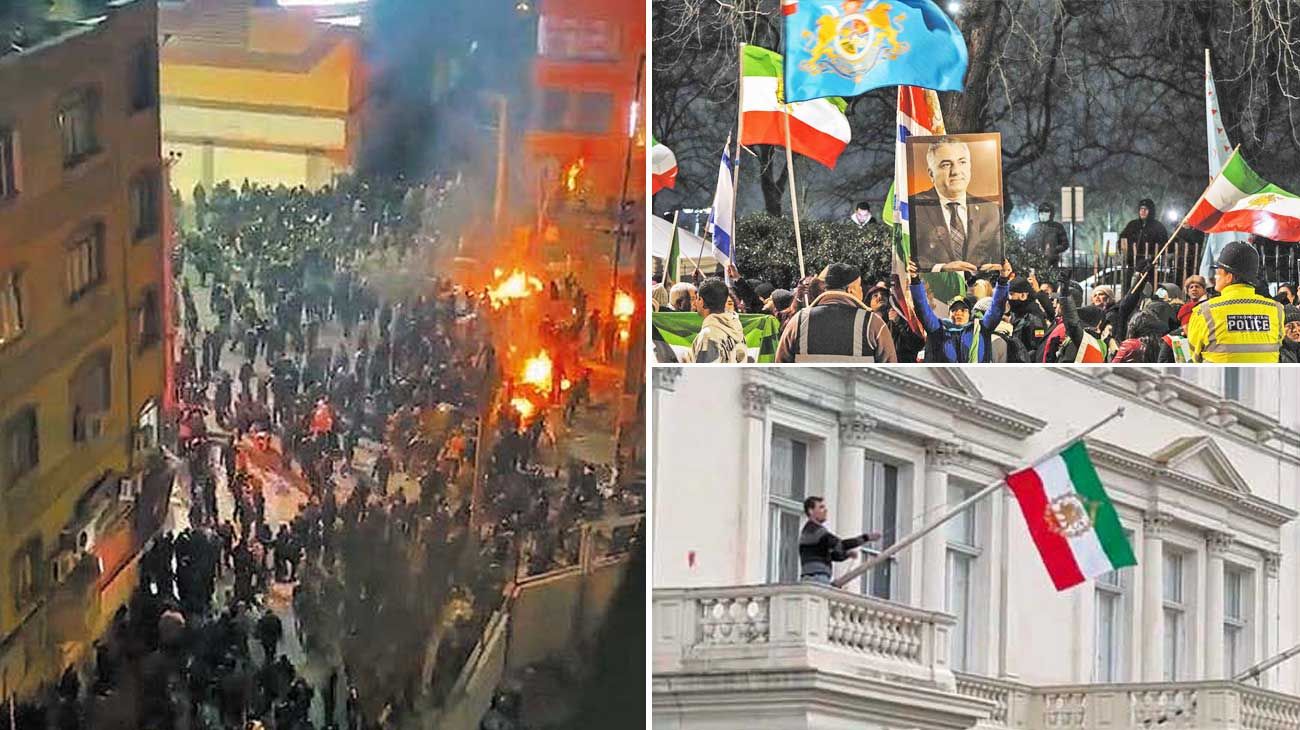 Crecen las inéditas protestas contra el régimen en Irán