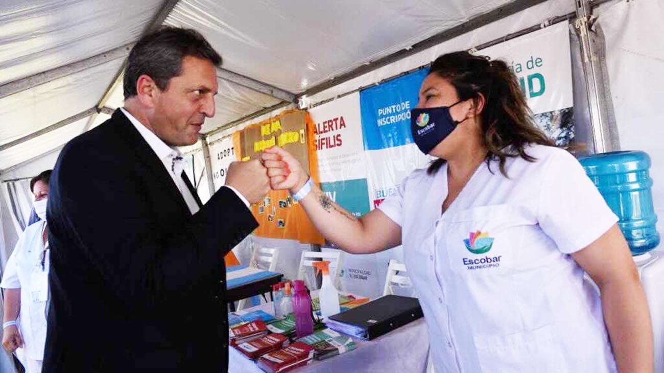 Sergio Massa: "La Argentina que viene es con generación de empleo genuino e inversión pública"