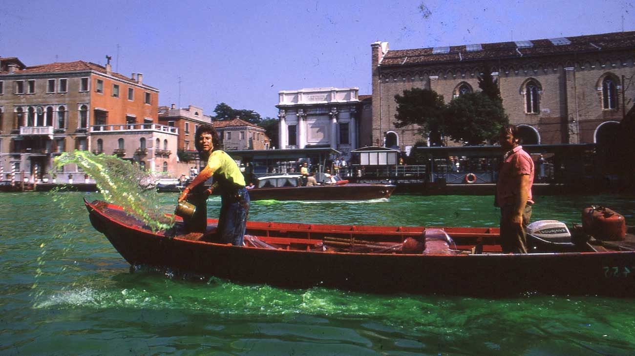 Homenaje a García Uriburu, el artista que pintó el gran canal de Venecia