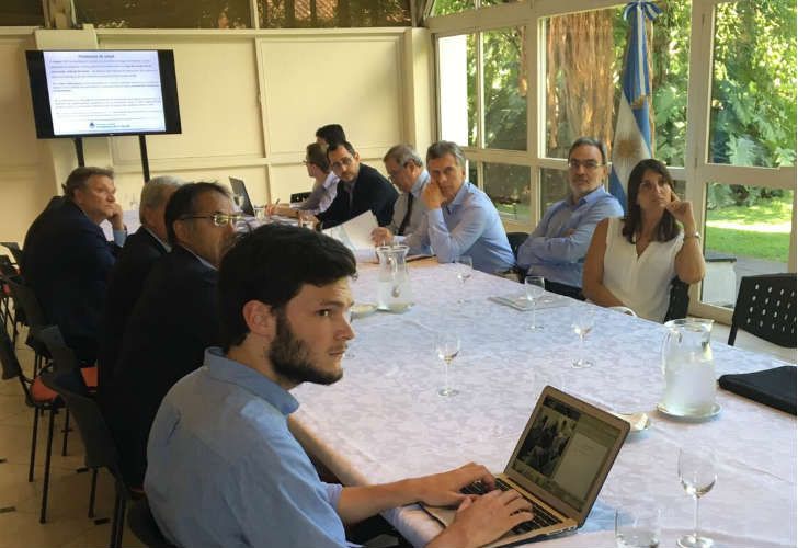 Mauricio Macri recibió a Jorge Lemus tras la renuncia de Néstor Pérez Baliño