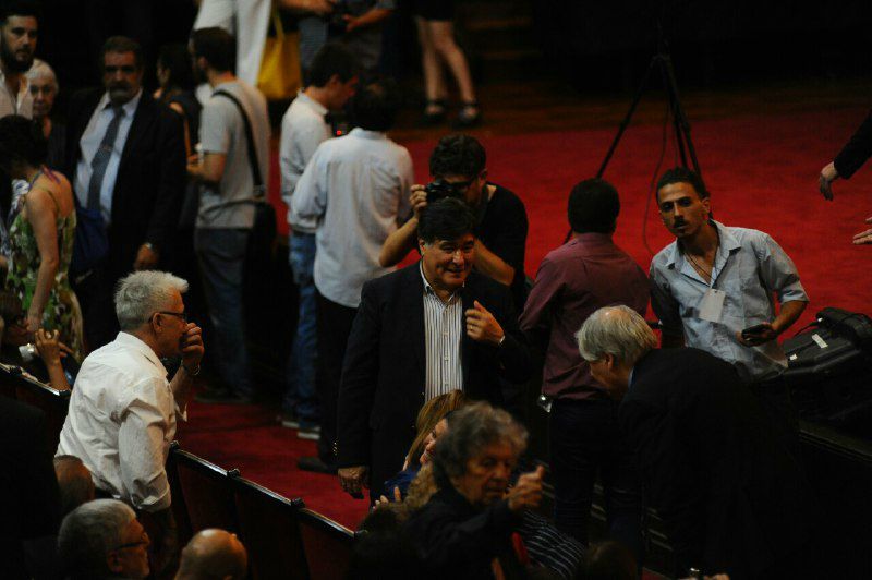 Reapareció el "Chino" Zannini: estuvo en la presentación de un libro sobre "Lawfare"