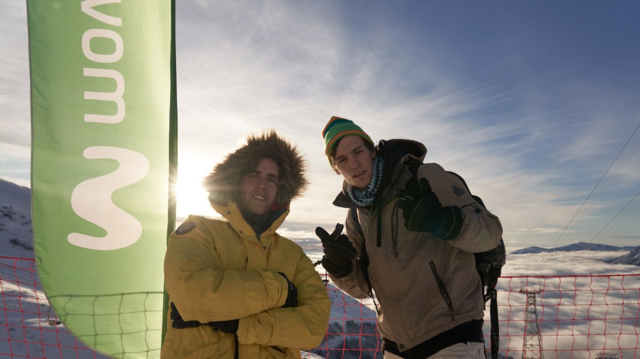 Movistar se sumó a la temporada de invierno con el Ski Day & Night