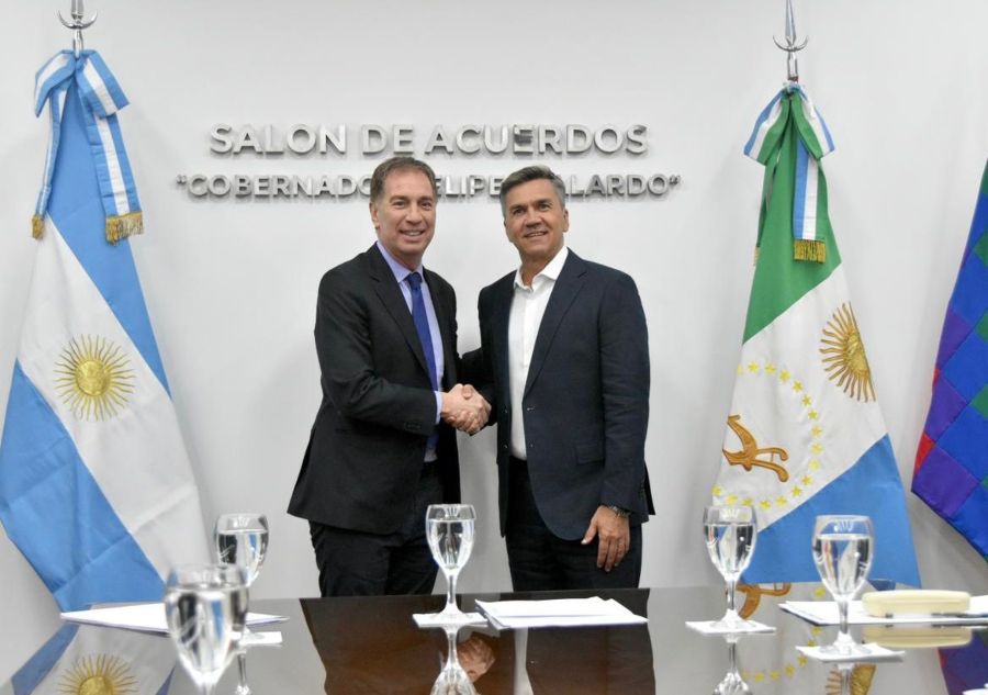 Zdero recibió a Santilli y alineó a Chaco con la reforma laboral y obras estratégicas