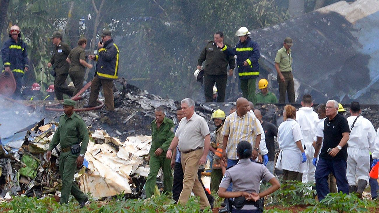 Murió una de las tres sobrevivientes del accidente aéreo en Cuba