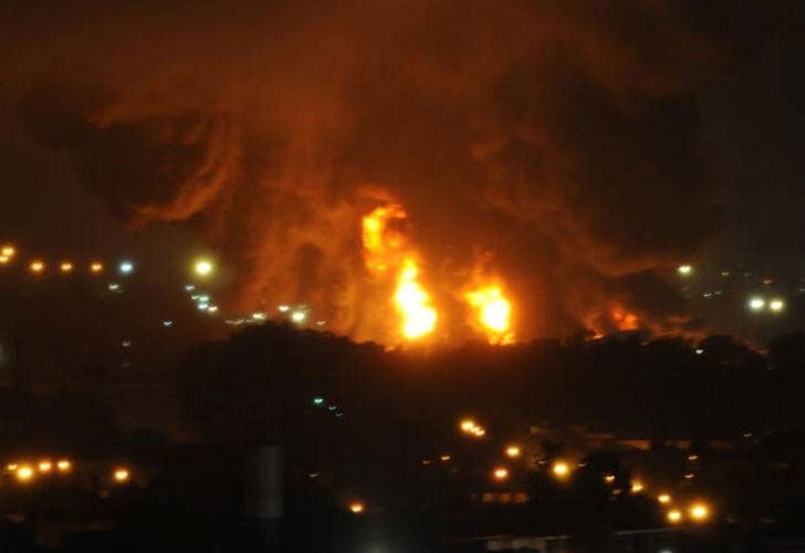 YPF: el incendio "no produjo emisiones contaminantes"