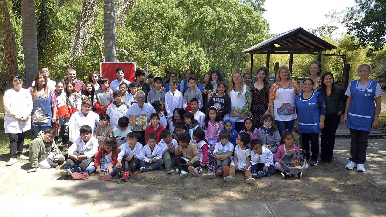 Julio Zamora participó de una jornada de mediciones oculares en el Delta de Tigre