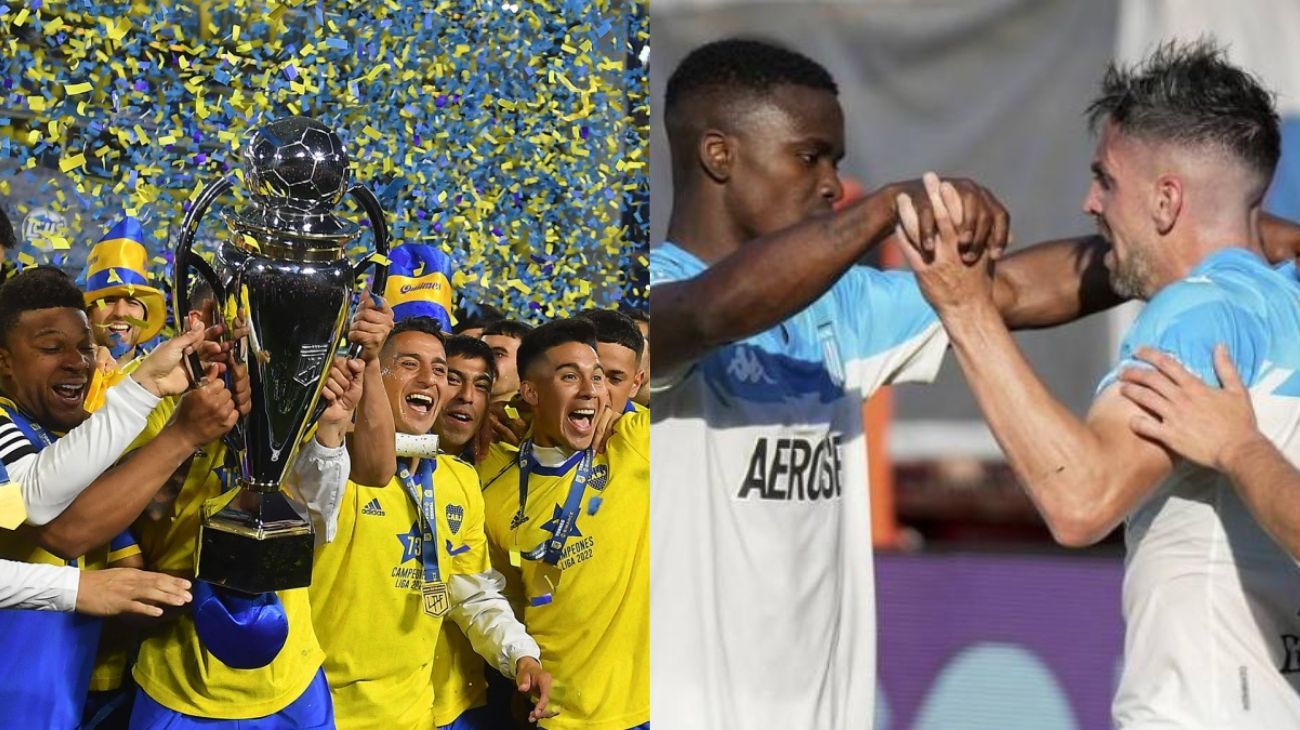 Boca y Racing se miden en la final