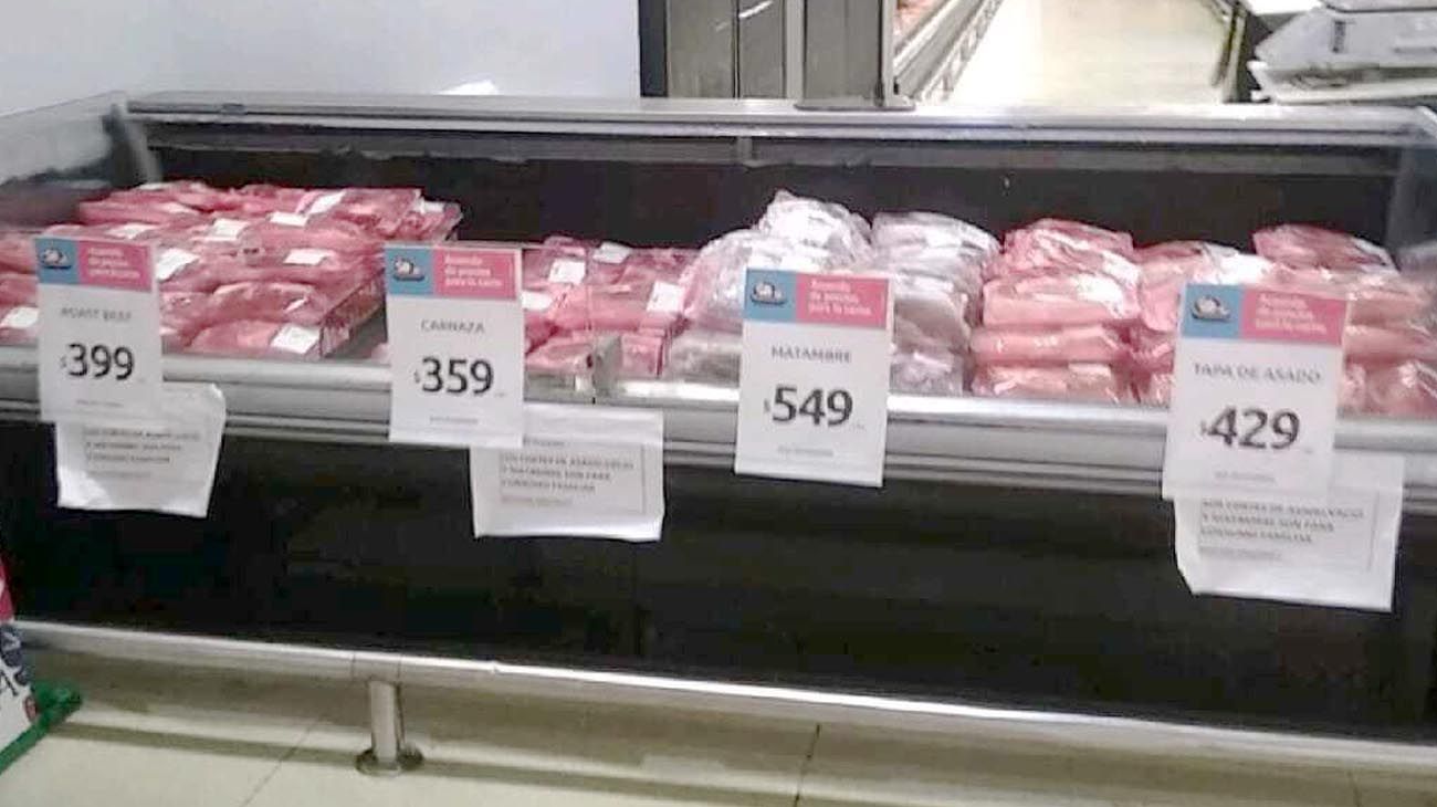 El programa de carne a precios populares seguirá hasta fin de mesa