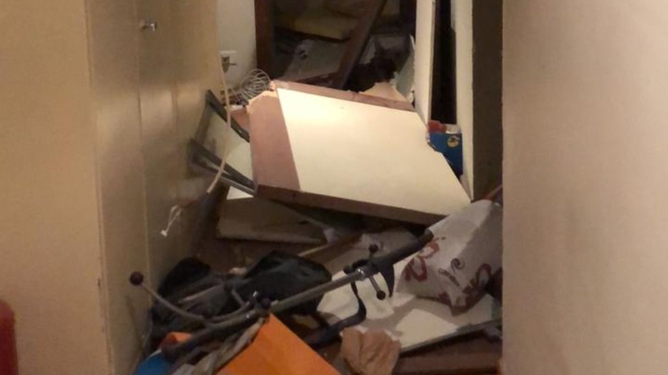 La embajada argentina en Beirut quedó destrozada por la explosión