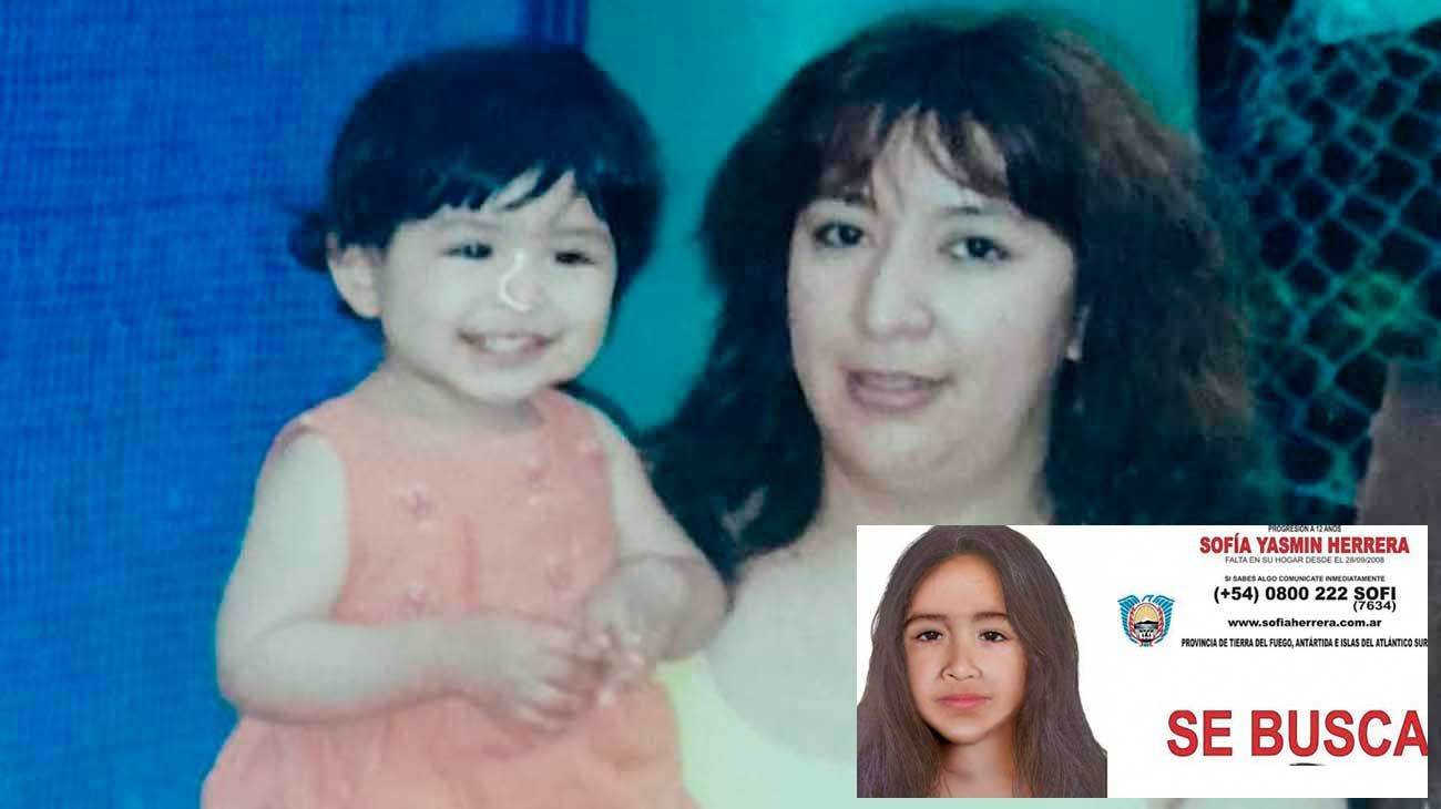 A 17 años años de la desaparición de Sofía Herrera, su mamá pide que la sigan buscando