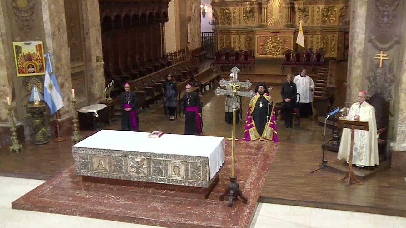 Tedeum por el 25 de mayo: la Iglesia pidió a los políticos "auténtica capacidad de liderazgo"