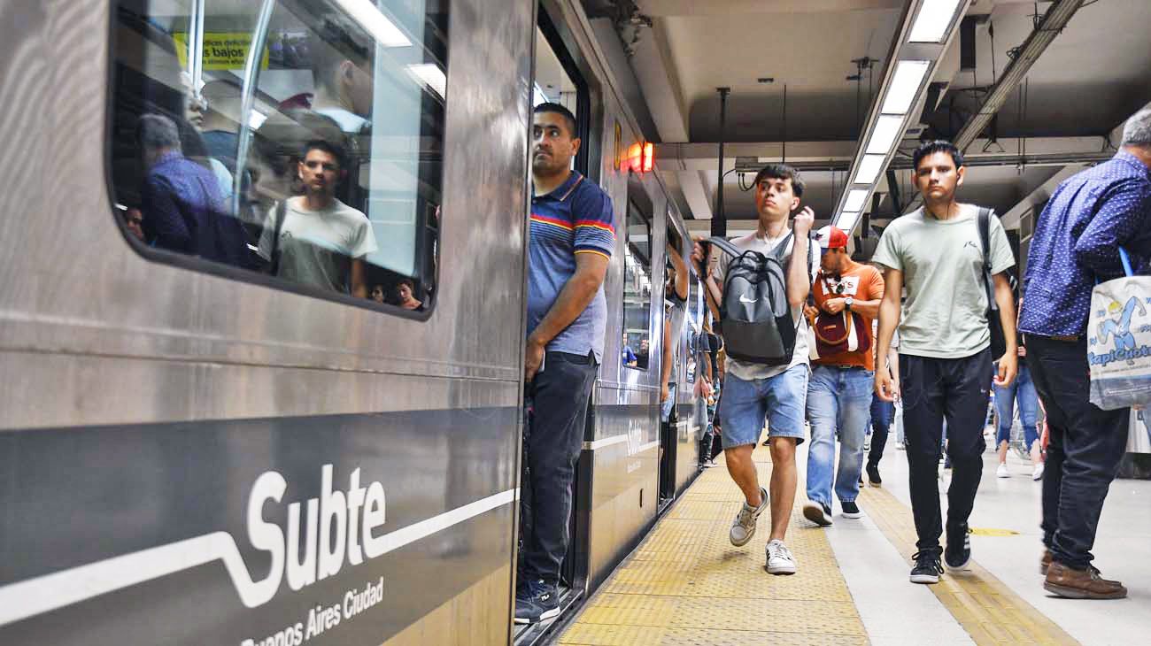 Paro de subtes: este miércoles no funcionarán las líneas D, E y Premetro durante dos horas