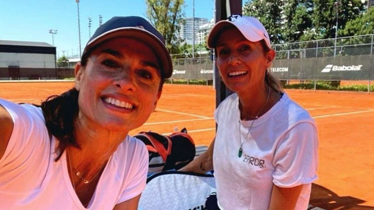 Gabriela Sabatini vuelve a las canchas