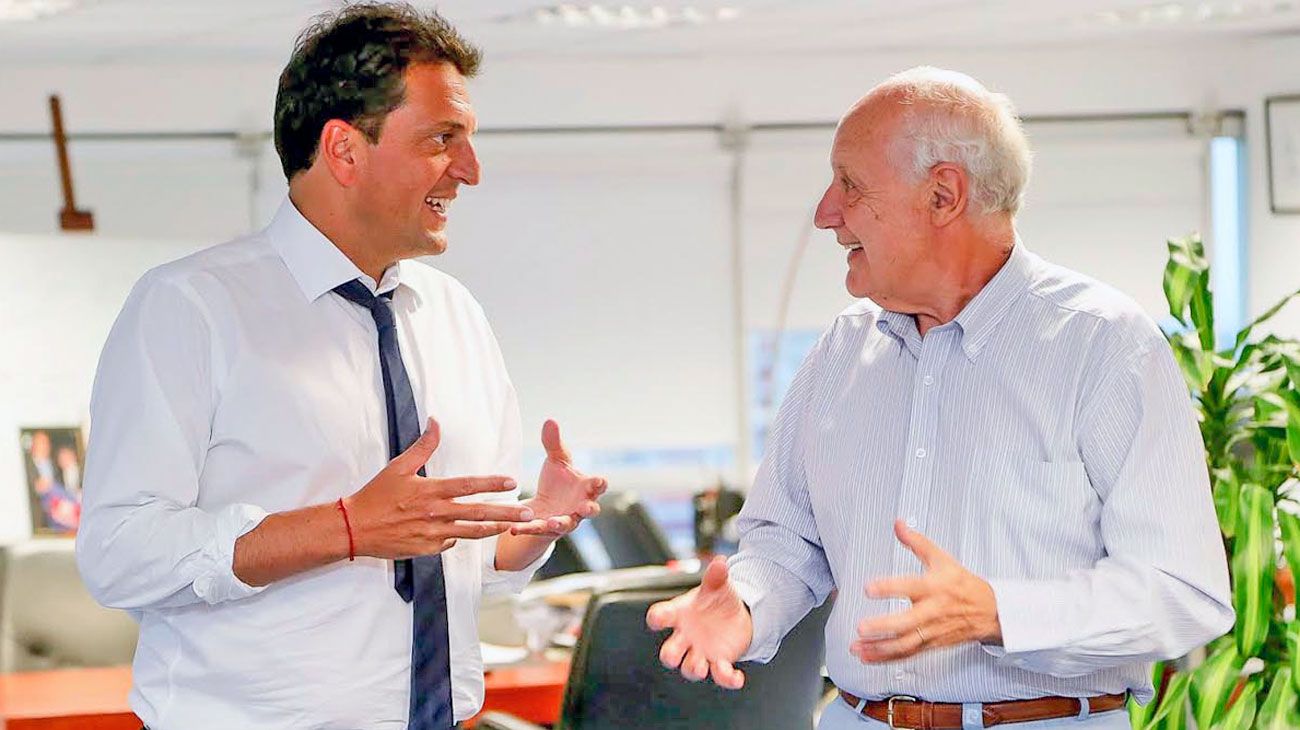 Lavagna y Massa se reunieron pero no dieron definiciones sobre candidaturas