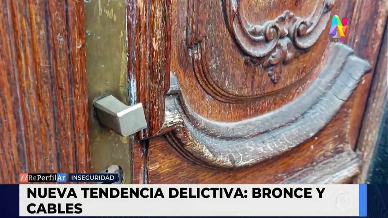 Aumentó de robo de canillas, cables y picaportes