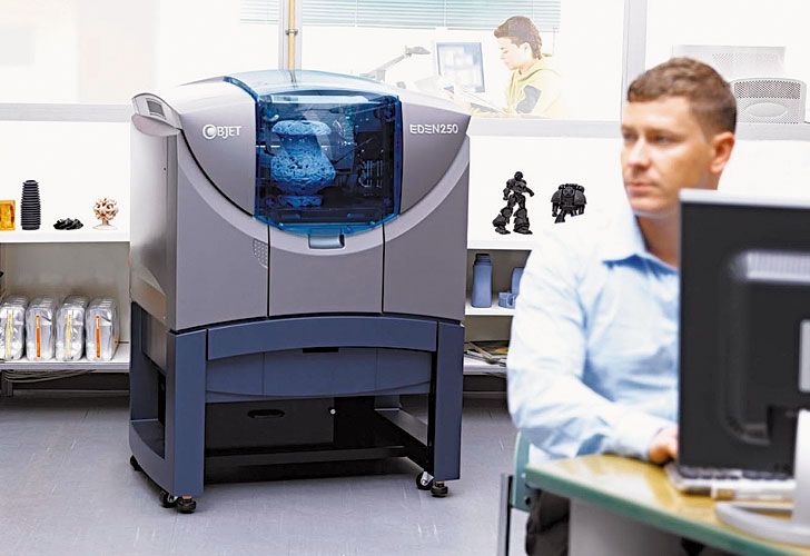 Usan impresoras 3D en odontología para alinear las dentaduras y hacer brackets