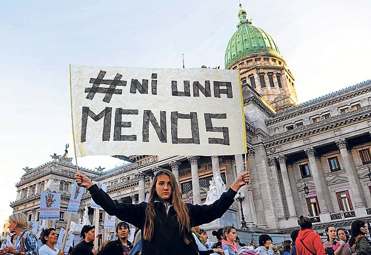 Nueva marcha al Congreso contra la violencia de género en el país