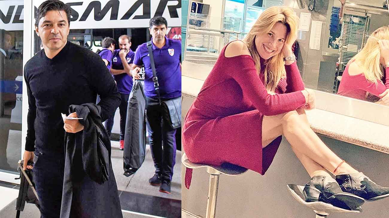 Silencio sobre la relación de Gallardo y Alina Moine