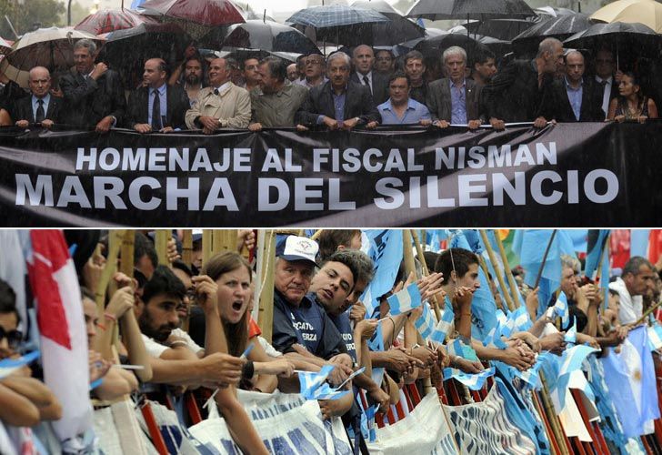 Infografía | Cómo se vivieron el #18F y #1M en las redes