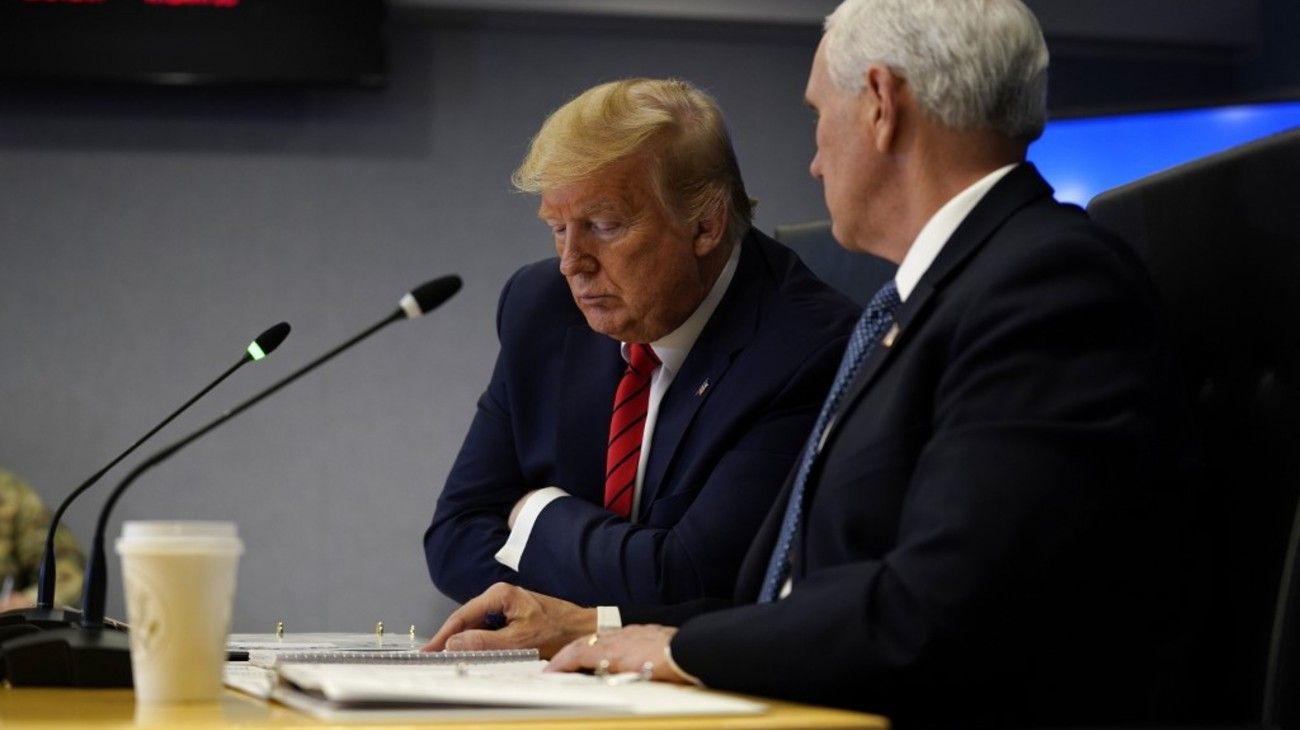 La ayuda billonaria de Trump para el coronavirus no tuvo aval del Senado